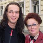 Андрей с мамой